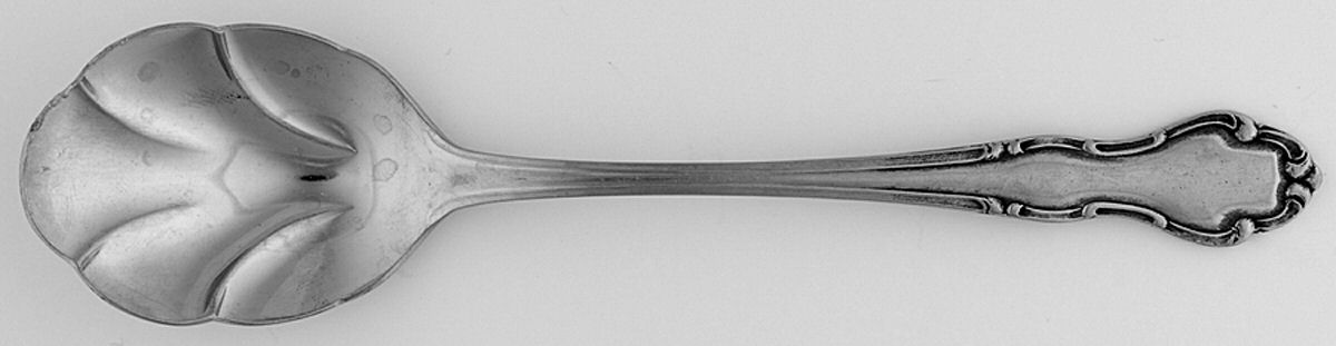 OHS347 (Stainless) Sugar Shell Spoon by Oneida Silver-1