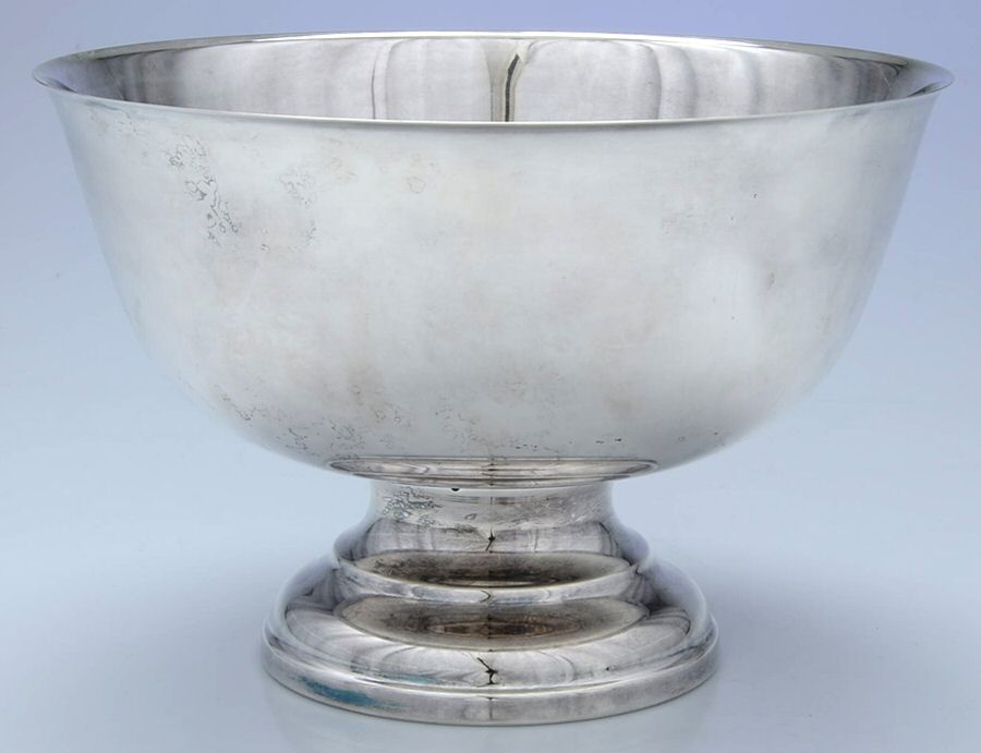 Paul Revere Bowls (Silverplate, Hollowware) Punch Bowl by Oneida Silver-1