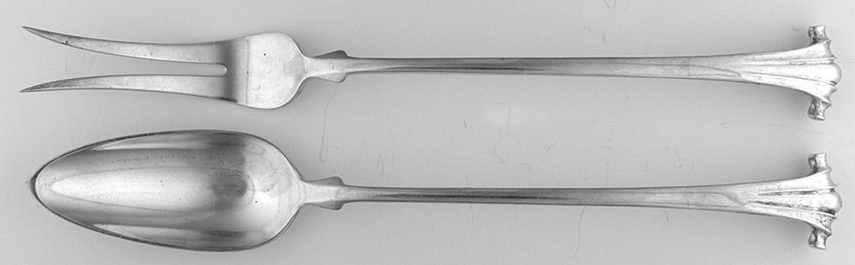 ONS9 (Sterling) Serving Solid, 2-Piece Chop Set by Old Newbury-1