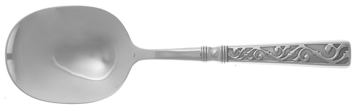 Castellina (Stainless) Solid Smooth Casserole Spoon by Oneida Silver-1