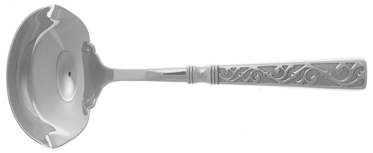 Castellina (Stainless) Solid Gravy Ladle by Oneida Silver-1
