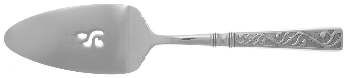 Castellina (Stainless) Pierced All Stainless Pie Server by Oneida Silver-1