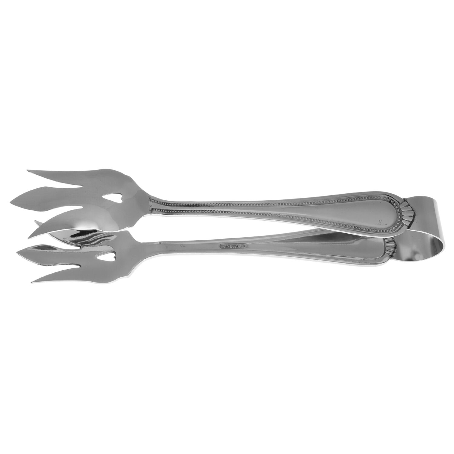 Countess (Stainless) Solid Lettuce Tongs by Oneida Silver-1