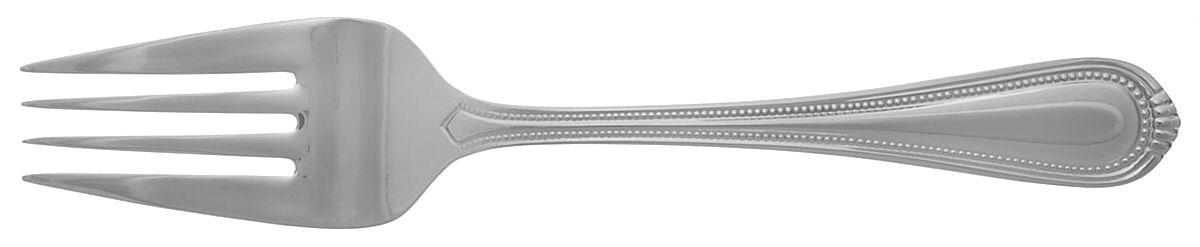 Countess (Stainless) Medium Solid Cold Meat Serving Fork by Oneida Silver-1