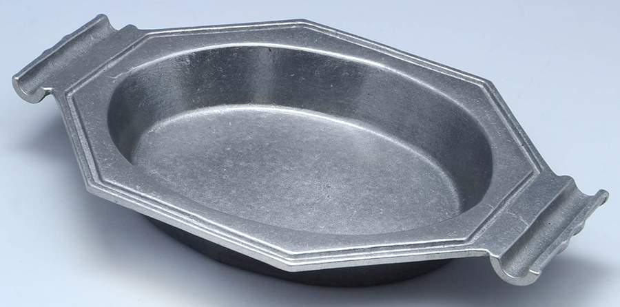 Pewtarex Pewter Hollowware 11" Oval Bowl by Olde Country Reproductions-1