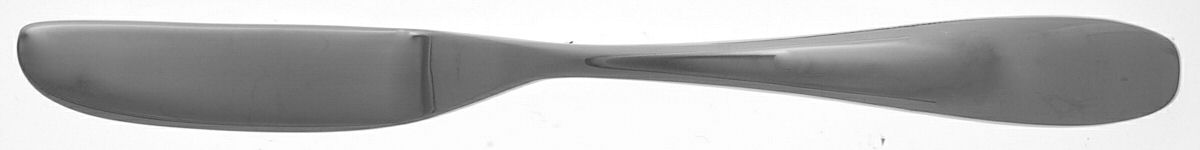 Stafford-Mirror (Stainless) Flat Handle Master Butter Knife by Oneida Silver-1
