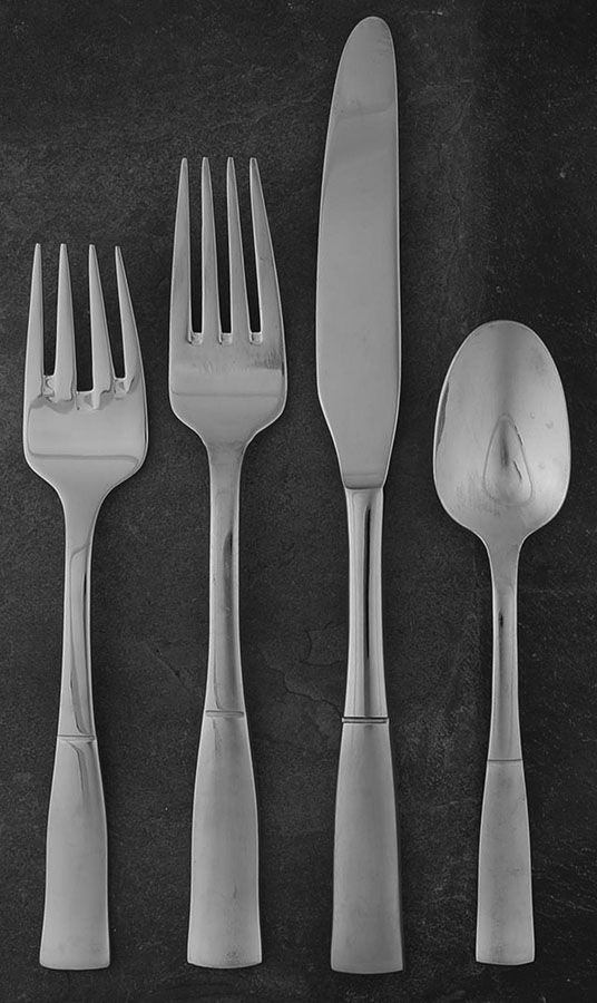 Du Parc (Stainless) 4 Piece Place Setting by Oneida Silver-1