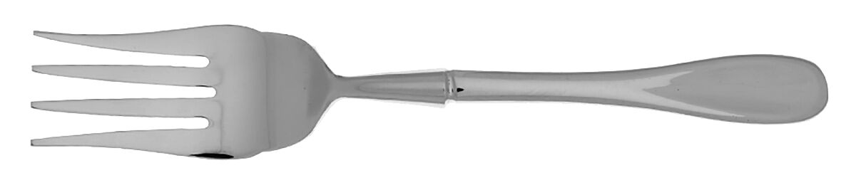 Voss (Stainless) Cold Meat Fork Large, Stainless Tines HC by Oneida Silver-1