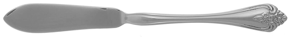 Boutonniere (Stainless) Flat Handle Master Butter Knife by Oneida Silver-1