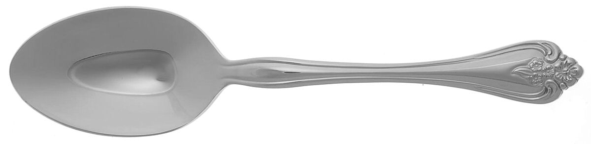 Boutonniere (Stainless) Tablespoon (Serving Spoon) by Oneida Silver-1
