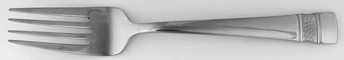 Villanova (Stainless) Medium Solid Cold Meat Serving Fork by Oneida Silver-1