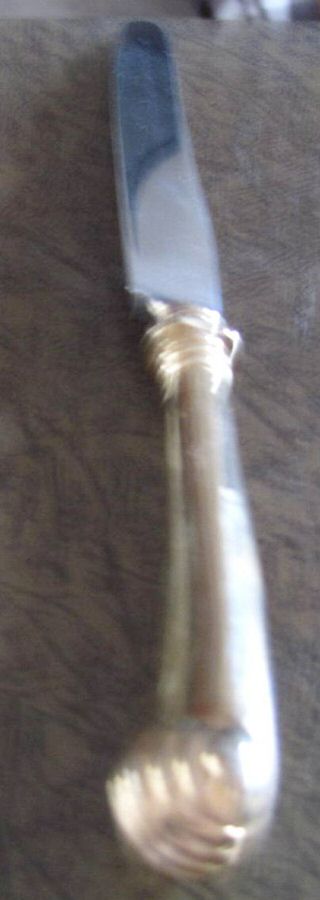 OXH62 (Gold Electroplate) Modern Hollow Pistol Knife by Oxford Hall-1