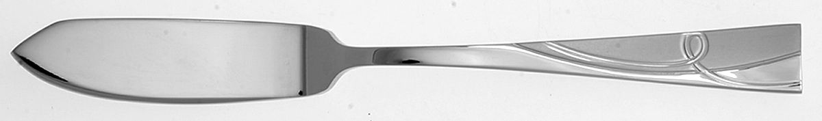 Serafina (Stainless) Flat Handle Master Butter Knife by Oneida Silver-1