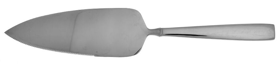 Metra (Stainless) Pie Server with Serrated Stainless Blade HC by Oneida Silver-1