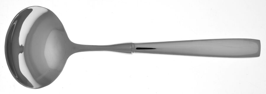 Metra (Stainless) Gravy Ladle with No Spout Stainless Bowl HC by Oneida Silver-1