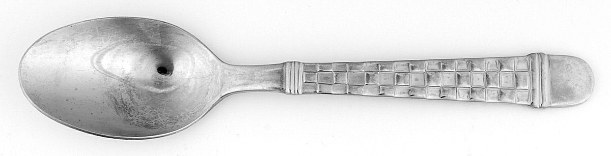 Checkers (Stainless, Glossy) Teaspoon by Oneida Silver-1