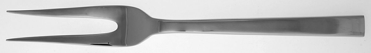 Chef's Table (Stainless) Large Solid Cold Meat Serving Fork by Oneida Silver-1
