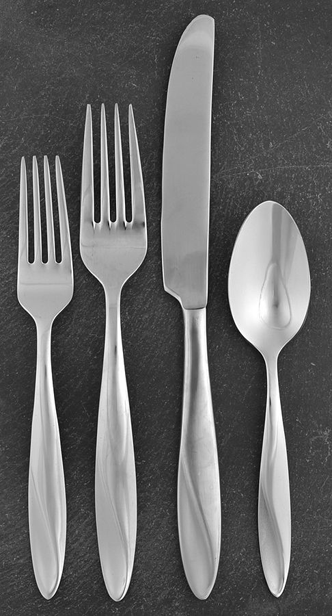 Simmer (Stainless) 4 Piece Place Setting by Oneida Silver-1