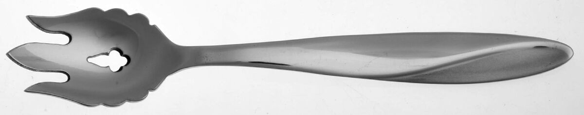 Simmer (Stainless) Vegetable Serving Fork Solid  HC by Oneida Silver-1
