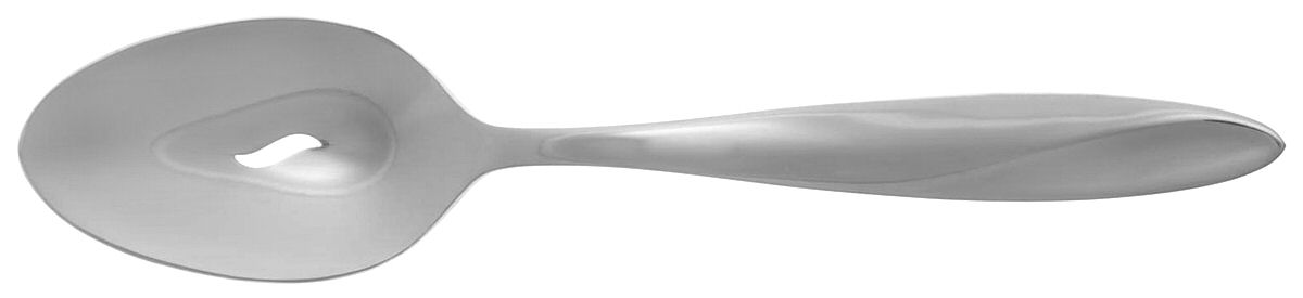 Simmer (Stainless) Pierced Tablespoon (Serving Spoon) by Oneida Silver-1