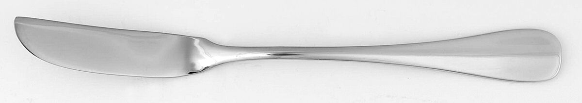 Baguette (Stainless) Flat Handle Butter Spreader by Oneida Silver-1