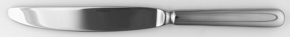 Baguette (Stainless) Dessert Knife Solid Piece by Oneida Silver-1