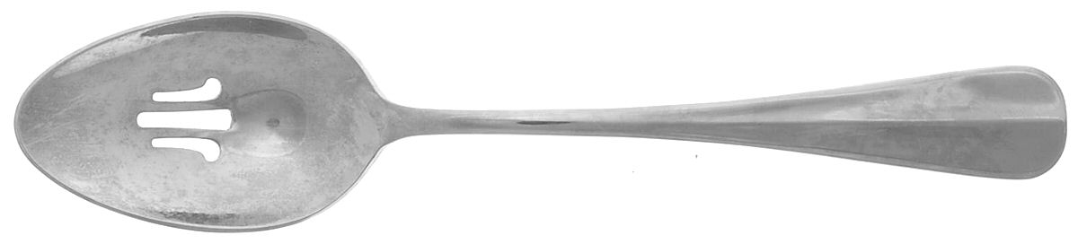 Baguette (Stainless) Pierced Tablespoon (Serving Spoon) by Oneida Silver-1