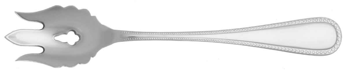 Pearl (Stainless) Vegetable Serving Fork Solid  HC by Oneida Silver-1