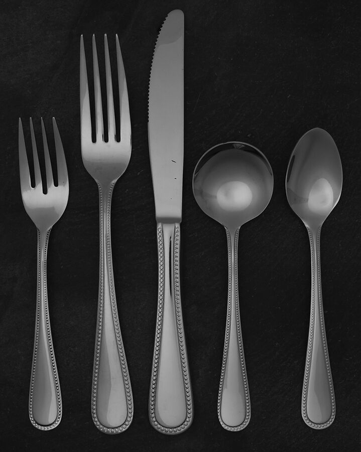 Pearl (Stainless) 5 Piece Place Setting by Oneida Silver-1