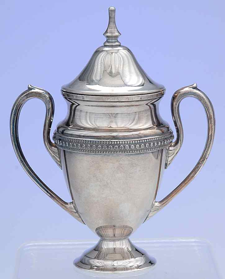 203 (Silverplate, Hollowware) Sugar Bowl & Lid by Oneida Silver-1