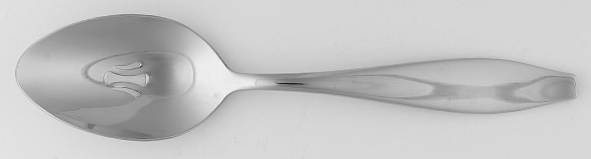 Comet (Stainless) Pierced Tablespoon (Serving Spoon) by Oneida Silver-1
