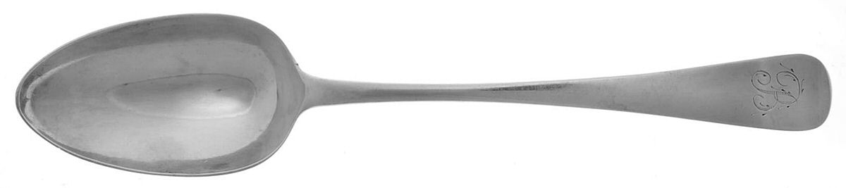 OTL1 (Sterling) Tablespoon (Serving Spoon) by George Wintle-1