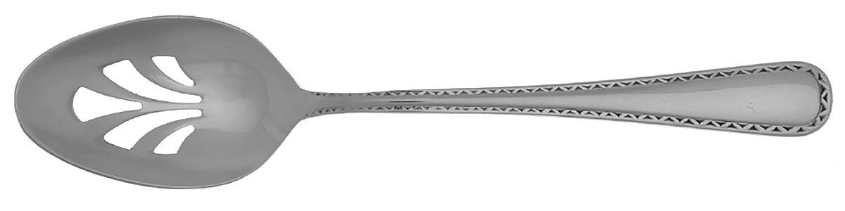 OHS355 (Stainless) Pierced Tablespoon (Serving Spoon) by Oneida Silver-1