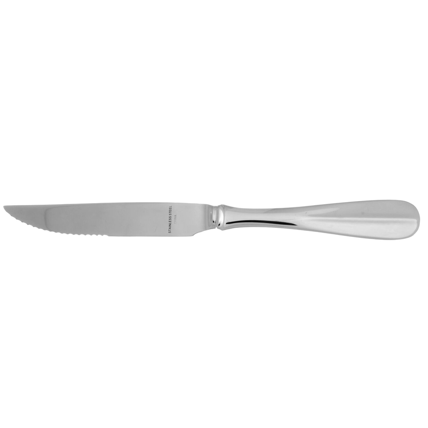 Savor (Stainless) Steak Knife Individual Hollow, Serrate HC by Oneida Silver-1