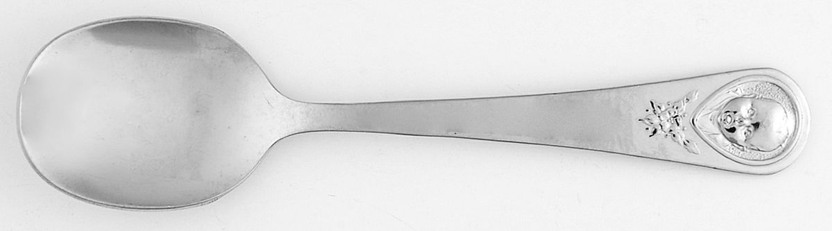 Gerber (Stainless) Spoon-Baby/Straight Handle by Oneida Silver-1