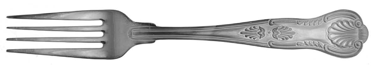 Kings (Silverplate) Fork by Oneida Silver-1