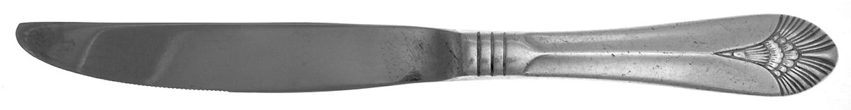 New York (Silverplate) Modern Solid Knife by Oneida Silver-1
