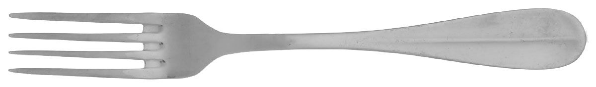 Bague (Stainless) Fork by Oneida Silver-1