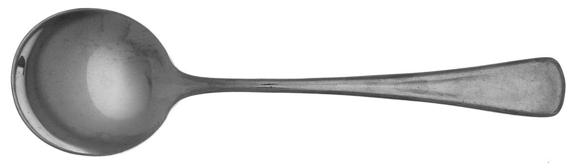 Lonsdale (Stainless) Round Bowl Soup Spoon (Bouillon) by Oneida Silver-1