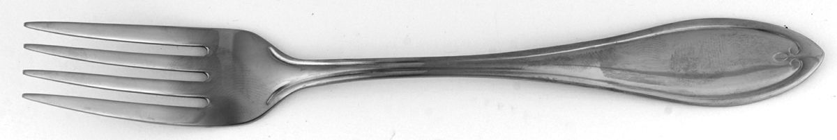 Temple (Stainless) Individual Salad Fork by Oneida Silver-1