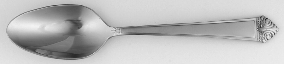Augusta (Stainless) Place/Oval Soup Spoon by Oneida Silver-1