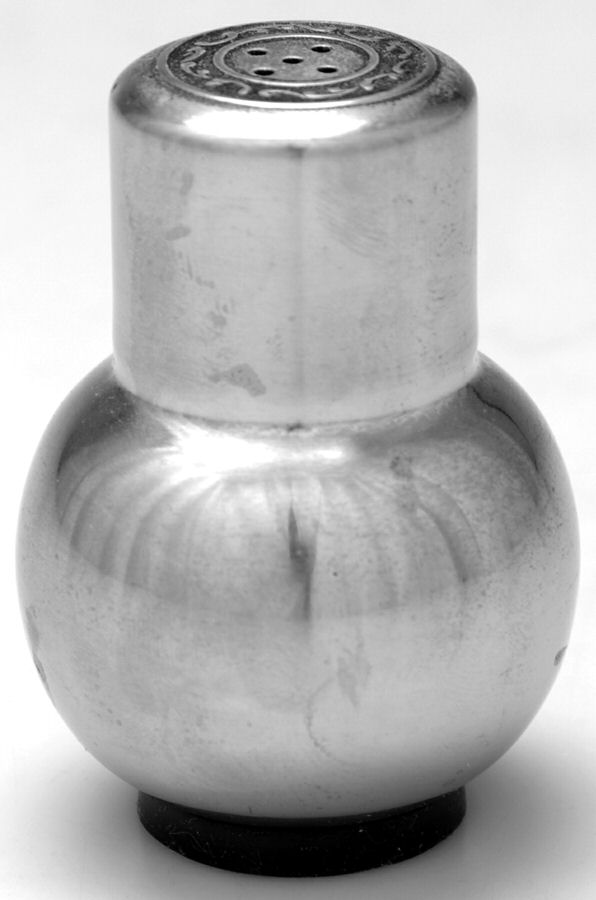 OHS362 (Stainless, Hollowware) Pepper Shaker by Oneida Silver-1