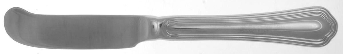 Artesano (Stainless) Master Butter Spreader, Solid Piece by Oneida Silver-1