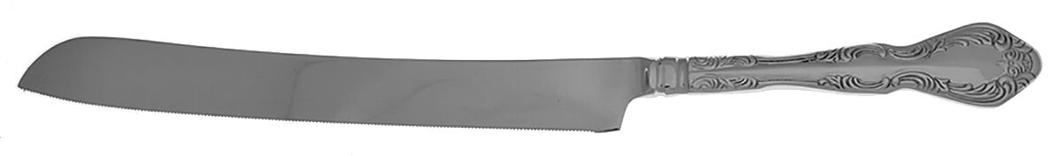 Mandolina (Stainless) Wedding Cake Knife with Stainless Blade HC by Oneida Silver-1