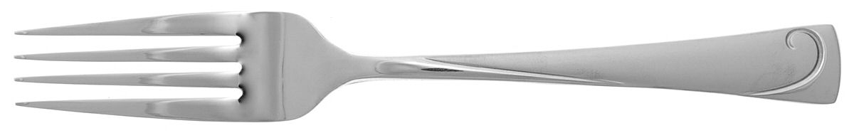 Script (Stainless) Fork by Oneida Silver-1