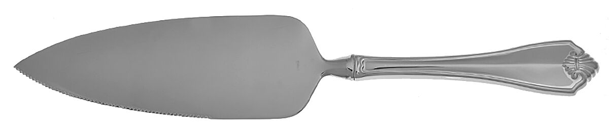 King James (Stainless) Pie Server with Serrated Stainless Blade HC by Oneida Silver-1