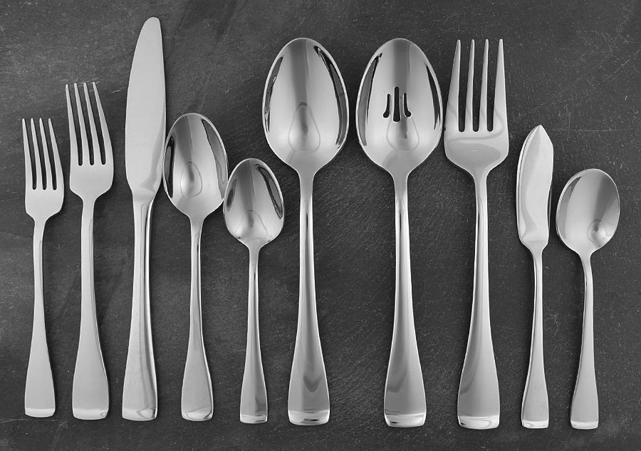 Surge (Stainless) 45 Piece Starter Set by Oneida Silver-1