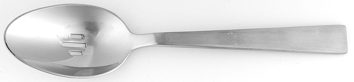 Arktos (Stainless) Pierced Tablespoon (Serving Spoon) by Oneida Silver-1