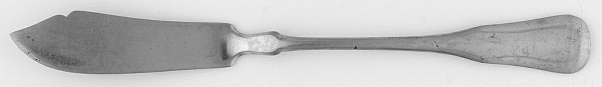 American Beauty (Stainless) Flat Handle Master Butter Knife by Olde Sturbridge-1