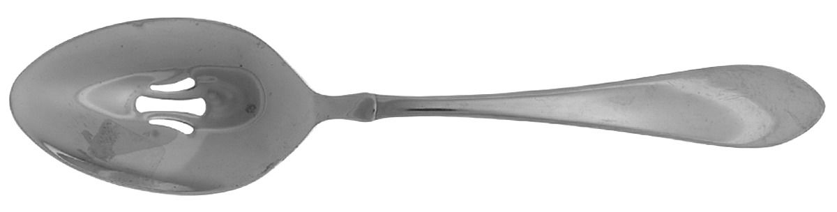 Vertex (Stainless) Pierced Tablespoon (Serving Spoon) by Oneida Silver-1